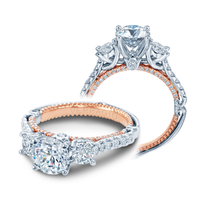 Verragio Couture Collection – ENG-0470R-2WR Style Diamond Engagement Mounting Ring 0.85TW