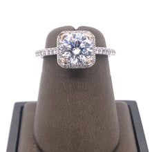 Load image into Gallery viewer, 18Kt Gold Semi Mount 0.30 Carat Weight Diamond Ring

