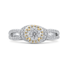 Load image into Gallery viewer, Split Shank Round Diamond Fashion Ring Luminous ES0893ECT-42WY
