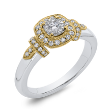 Load image into Gallery viewer, 1/3 ct Round Diamond Fashion Ring Luminous ESU0908ECT-42WY
