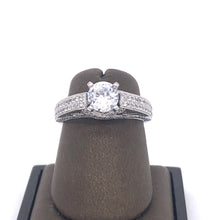 Load image into Gallery viewer, 18Kt Gold Semi Mount 0.65 Carat Weight  Diamond Ring
