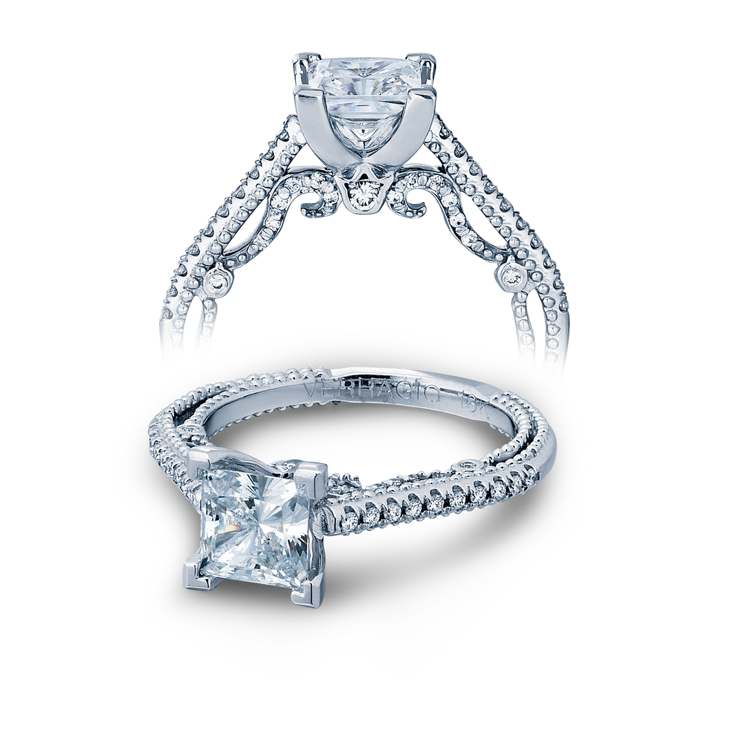 Verragio Pave Diamond Engagement Ring INS-7059SP