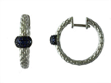 Load image into Gallery viewer, EFFY 925 STERLING SILVER SAPPHIRE EARRINGS

