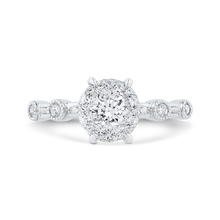 Load image into Gallery viewer, Round Diamond Engagement Ring Luminous LUR0063-42W-1.50
