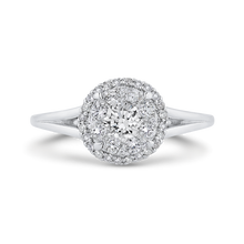 Load image into Gallery viewer, Split Shank Round Diamond Engagement Ring Luminous LUR0100-42W-1.50
