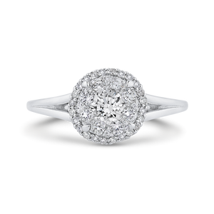 Split Shank Round Diamond Engagement Ring Luminous LUR0100-42W-1.50