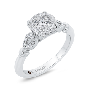 Round Diamond Engagement Ring Luminous LUR0123E-42W-1.50