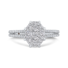Load image into Gallery viewer, Split Shank Round Diamond Engagement Ring Luminous LURO0143-42W-2.00
