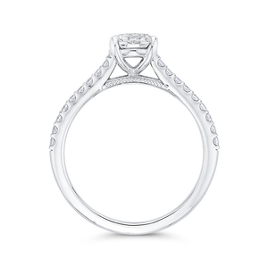 Round Diamond Engagement Ring Luminous LURO0144-42W-1.00