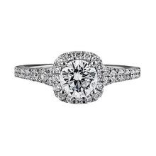 Load image into Gallery viewer, White Gold 0.46 Carat Round Cut Diamond Scott Kay Engagement Ring
