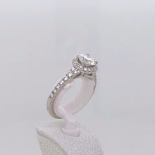 Load image into Gallery viewer, Ladies Scott Kay Semi Mount with 0.46ctwt Diamonds and Round Center Diamond 1.01ctwt
