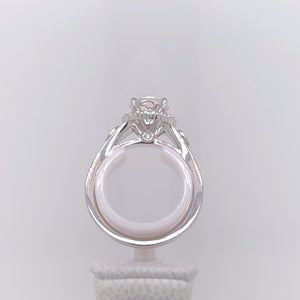 Ladies Scott Kay Semi Mount with 0.17 Carat Weight Diamond Ring