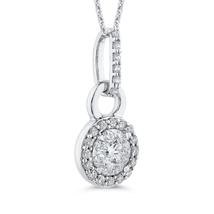 Diamond Fashion Pendant with Chain Luminous PE1156T-42W