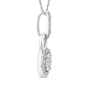 Diamond Fashion Pendant with Chain Luminous PE1156T-42W