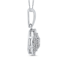 Load image into Gallery viewer, White Diamond Fashion Pendant with Chain Luminous PE1280T-42W

