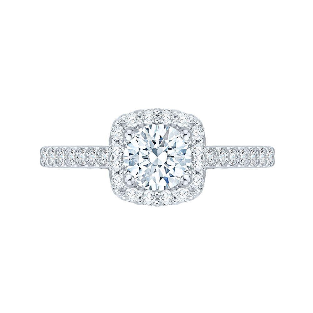 Round Diamond Engagement Ring Promezza PR0001EC-02W