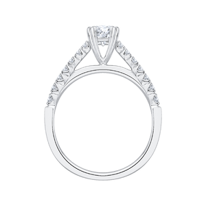 Cathedral Style Diamond Engagement Ring Promezza PR0004EC-02W