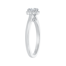 Load image into Gallery viewer, Plain Shank Round Diamond Engagement Ring Promezza PR0006EC-02W
