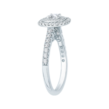 Load image into Gallery viewer, Round Cut Diamond Engagement Ring Promezza PR0009EC-02W
