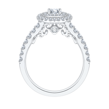 Load image into Gallery viewer, Round Cut Diamond Engagement Ring Promezza PR0009EC-02W
