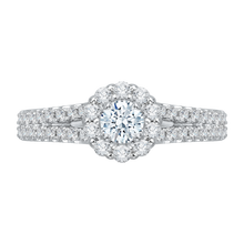 Load image into Gallery viewer, Split Shank Diamond Engagement Ring Promezza PR0011EC-02W
