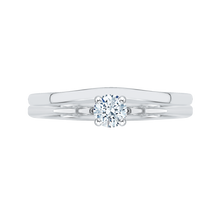 Load image into Gallery viewer, Diamond Solitaire Engagement Ring Promezza PR0020EC-02W-.33
