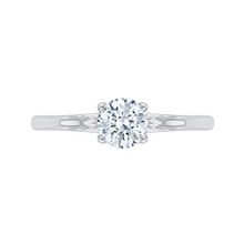 Load image into Gallery viewer, Solitaire Engagement Ring with Round Diamond Promezza PR0020EC-02W-.75
