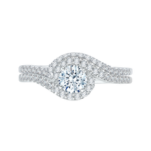 Load image into Gallery viewer, Promise Engagement Ring with Round Diamond Promezza PR0021EC-02W
