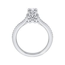 Load image into Gallery viewer, Round Cut Diamond Engagement Ring Promezza PR0022EC-02W-.50
