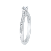 Load image into Gallery viewer, Channel Set Engagement Ring with Round Diamond Promezza PR0022EC-02W-0.20
