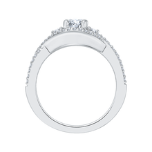 Load image into Gallery viewer, Round Diamond Halo Engagement Ring Promezza PR0064EC-02W
