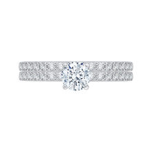Load image into Gallery viewer, Round Cut Diamond Engagement Ring Promezza PR0087EC-44WY
