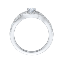 Load image into Gallery viewer, Split Shank Diamond Engagement Ring Promezza PR0089EC-44W
