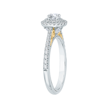 Load image into Gallery viewer, Double Halo Engagement Ring Promezza PR0117ECH-44WY-.33
