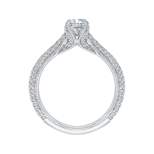 Load image into Gallery viewer, Cathedral Style Diamond Engagement Ring Promezza PR0139ECQ-44W-.50
