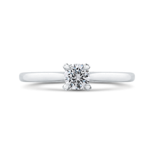 Load image into Gallery viewer, Plain Shank Round Diamond Engagement Ring Promezza PR0172EC-44W-.33

