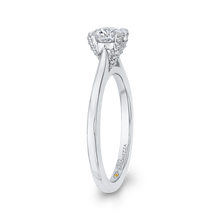 Load image into Gallery viewer, Plain Shank Round Diamond Engagement Ring Promezza PR0172EC-44W-.50
