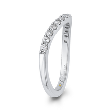 Load image into Gallery viewer, Diamond Curved Wedding Band Promezza PR0173B-44W-.75
