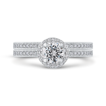 Load image into Gallery viewer, Engagement Ring with Round Diamond Promezza PR0177ECH-44W-.50
