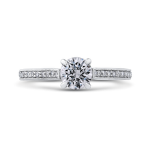 Load image into Gallery viewer, Classic Engagement Ring with Round Diamond Promezza PR0184ECQ-44W-.75
