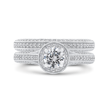 Load image into Gallery viewer, Split Shank Diamond Engagement Ring Promezza PR0185ECH-44W-.50
