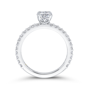 Diamond Engagement Ring in White Gold Promezza PR0200ECQ-44W-.75