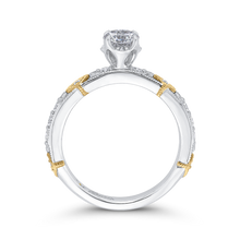 Load image into Gallery viewer, White and Yellow Gold Round Diamond Engagement Ring Promezza PR0202EC-44WY-.50
