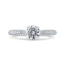 Load image into Gallery viewer, Round Ct Diamond Engagement Ring - Promezza PR0207ECH-44W-.75
