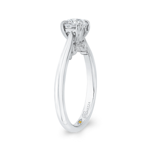 Cathedral Style Solitaire Engagement Ring Promezza PR0225EC-44W-.75