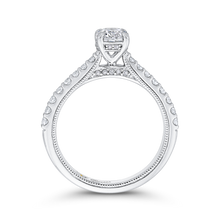 Load image into Gallery viewer, White Gold Engagement Ring with Round Cut Diamond Promezza PR0226ECH-44W-.50
