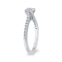Load image into Gallery viewer, Cathedral Style Diamond Engagement Ring Promezza PR0227ECH-44W-.50
