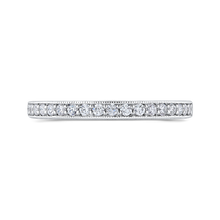 Load image into Gallery viewer, Channel and Pave Diamond Wedding Band Promezza PR0255BH-44W-.50
