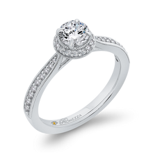 Load image into Gallery viewer, Round Diamond Engagement Ring Promezza PR0256ECH-44W-.50
