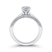 Load image into Gallery viewer, Sleek Shank Round Diamond Engagement Ring Promezza PR0258EC-44W-.75
